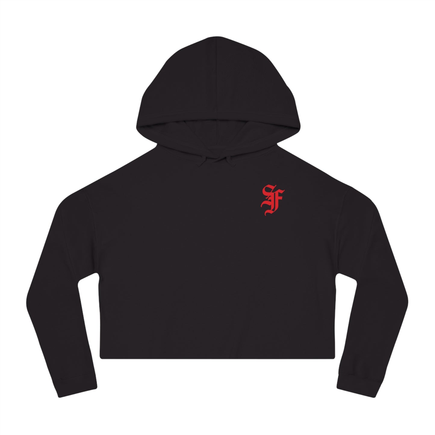 QuadNod Women’s Cropped Hooded Sweatshirt (colored)