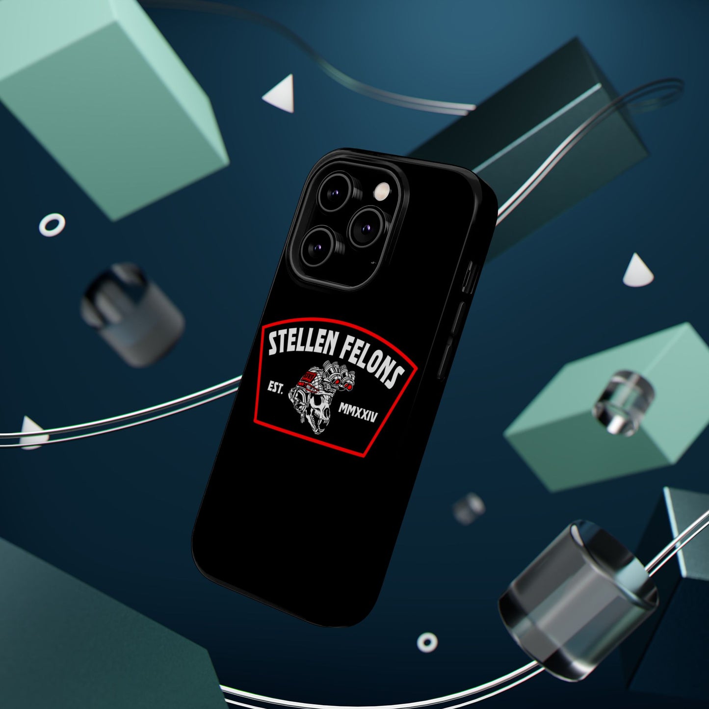 Custom Magnetic Tough Phone Case - Stelen Felons Est. MMXIV