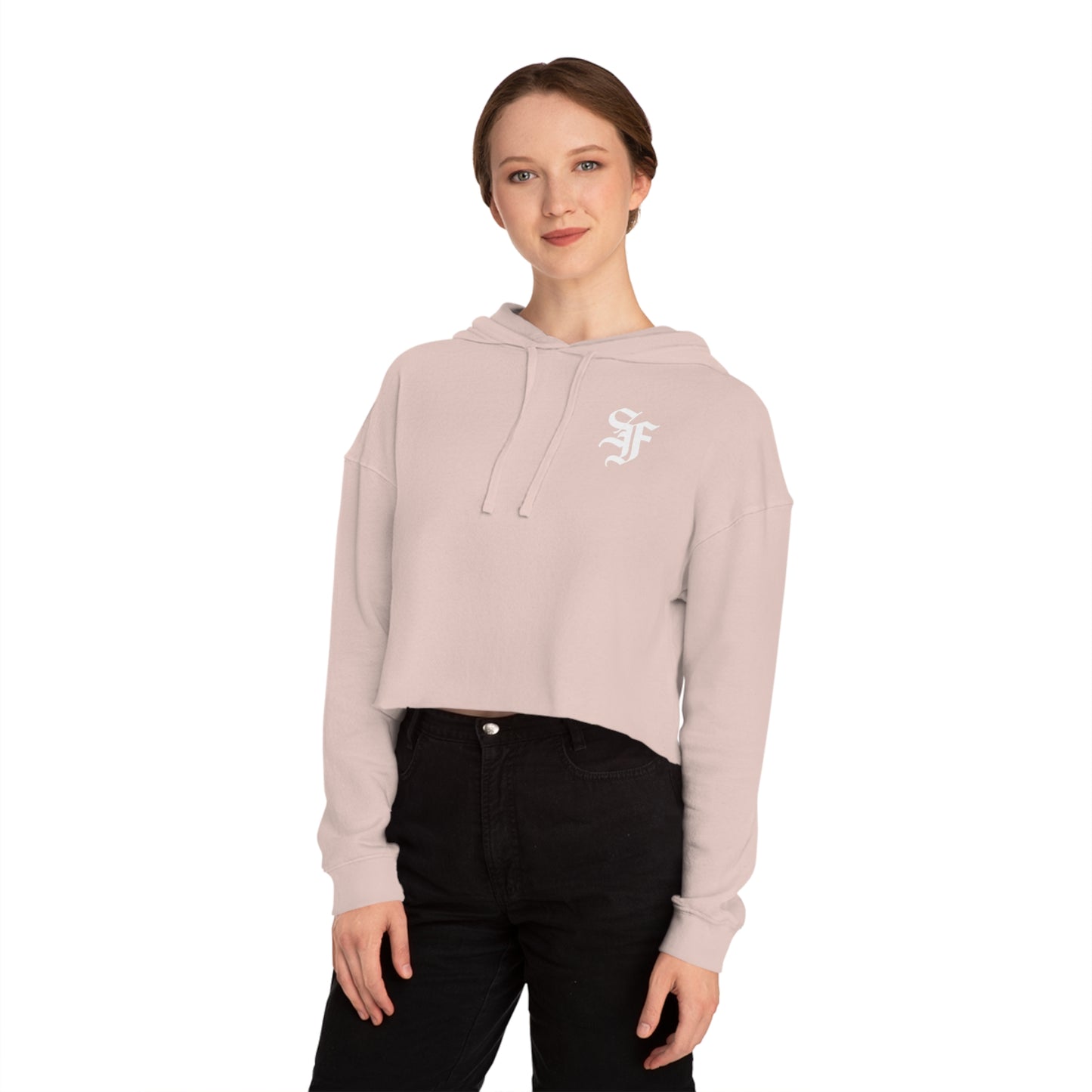 Floppy Ear Cartel Cropped Hoodie
