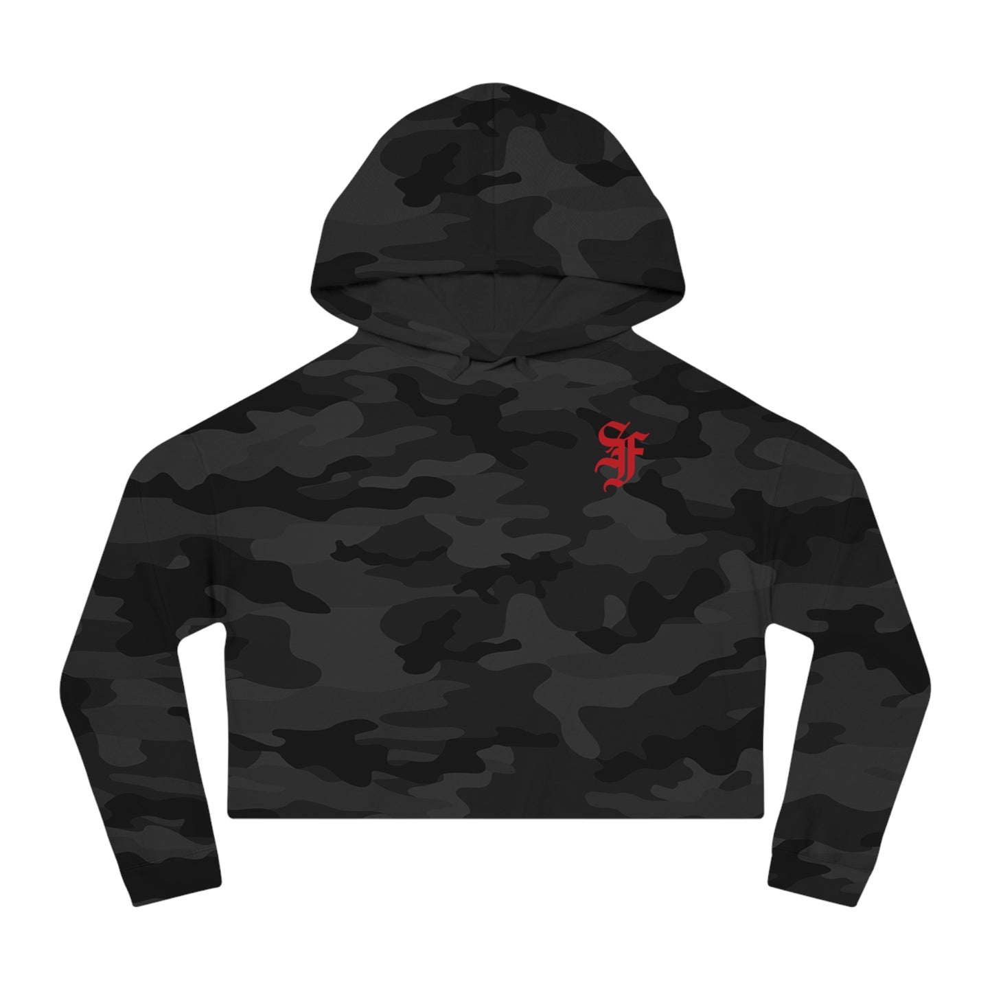 QuadNod Women’s Cropped Hooded Sweatshirt (colored)