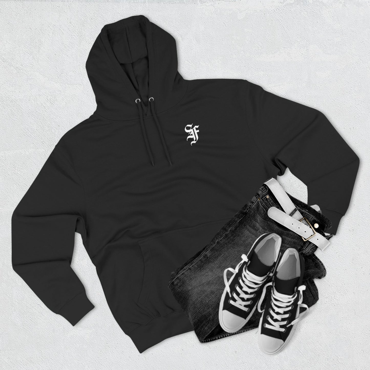 QuadNod B&W Hoodie