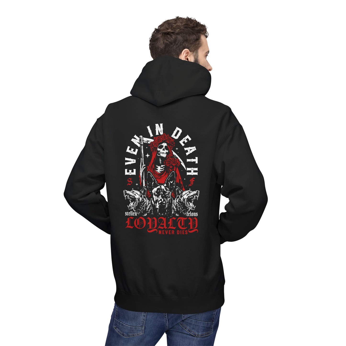 Loyalty Never Dies Midweight Softstyle Fleece Hoodie (colored)