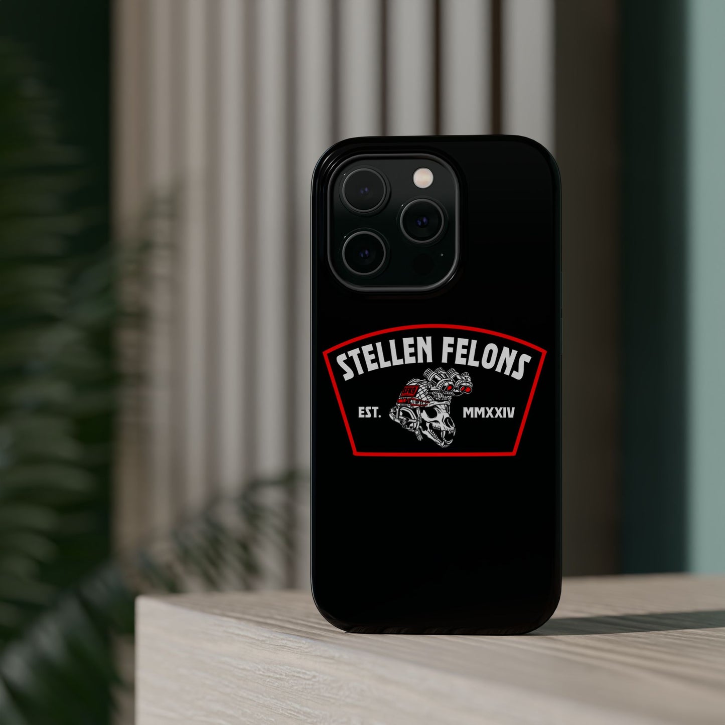 Custom Magnetic Tough Phone Case - Stelen Felons Est. MMXIV