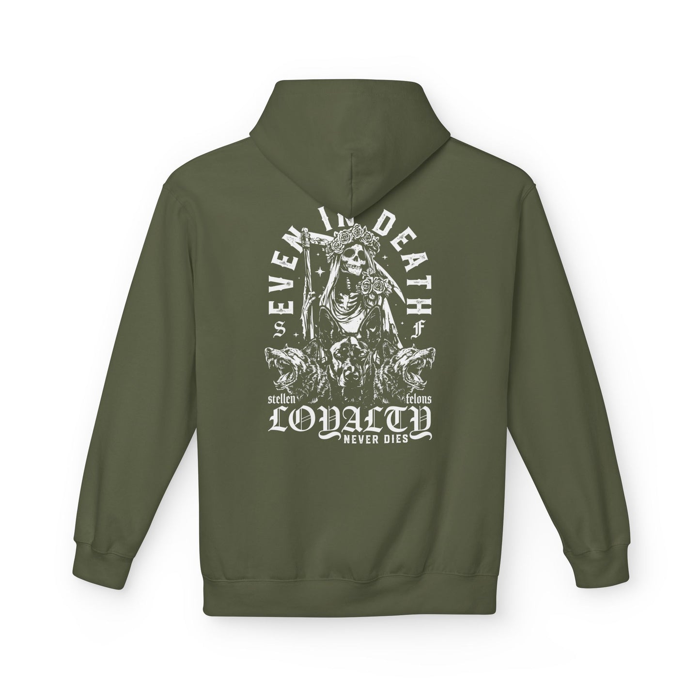 Loyalty Never Dies Midweight Softstyle Fleece Hoodie
