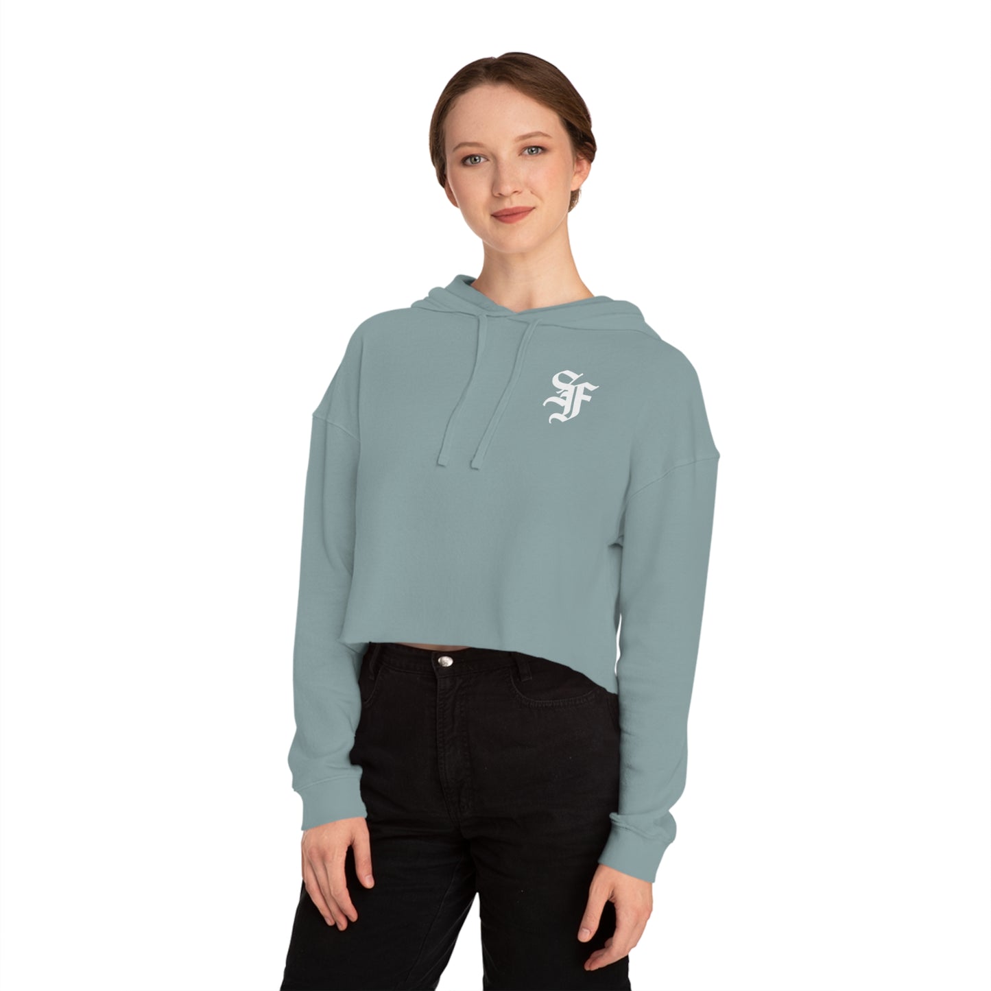 Floppy Ear Cartel Cropped Hoodie