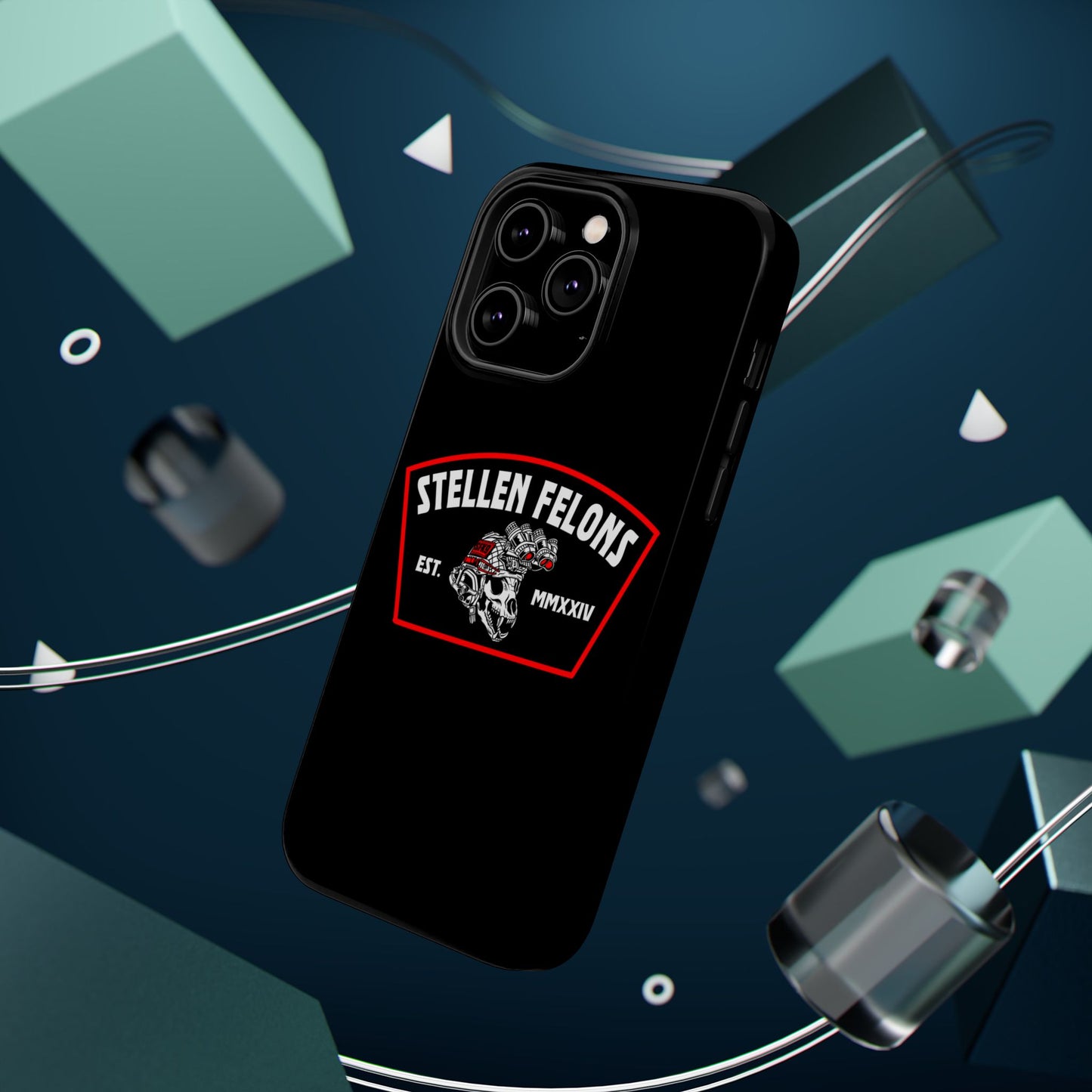 Custom Magnetic Tough Phone Case - Stelen Felons Est. MMXIV