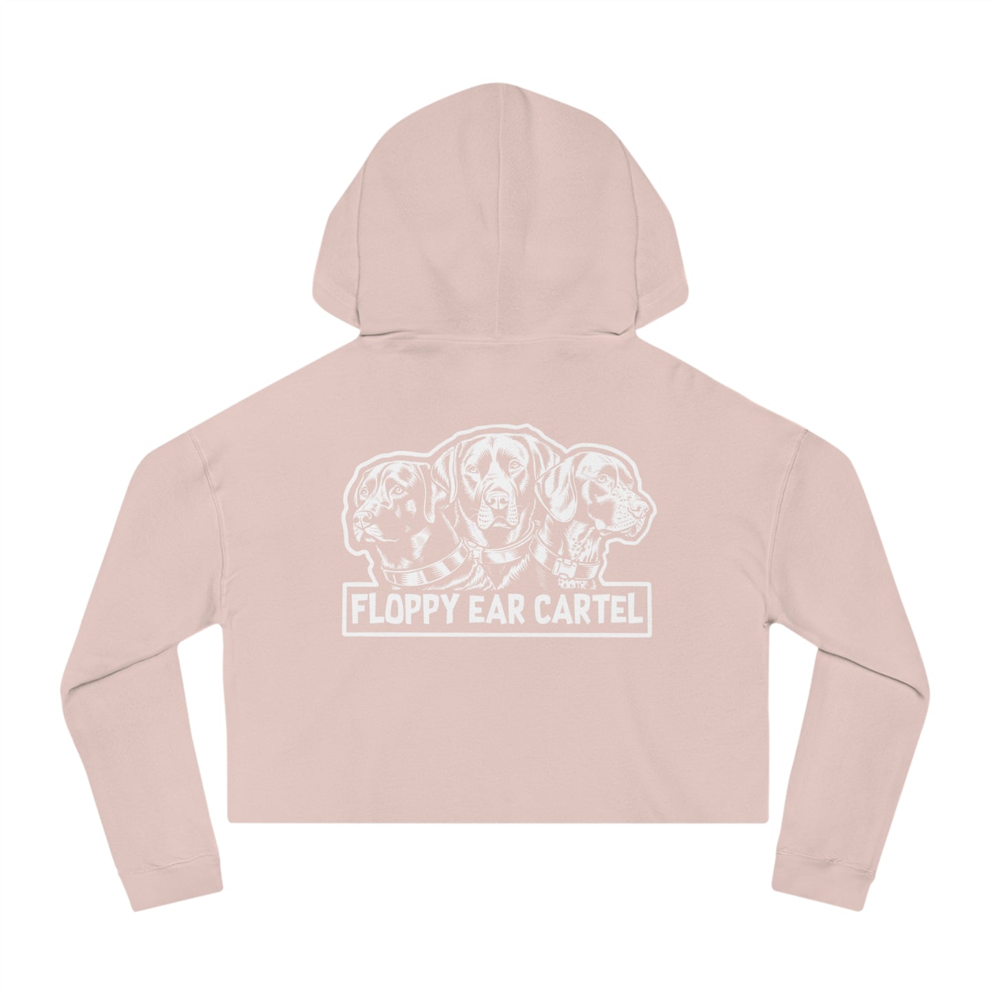 Floppy Ear Cartel Cropped Hoodie