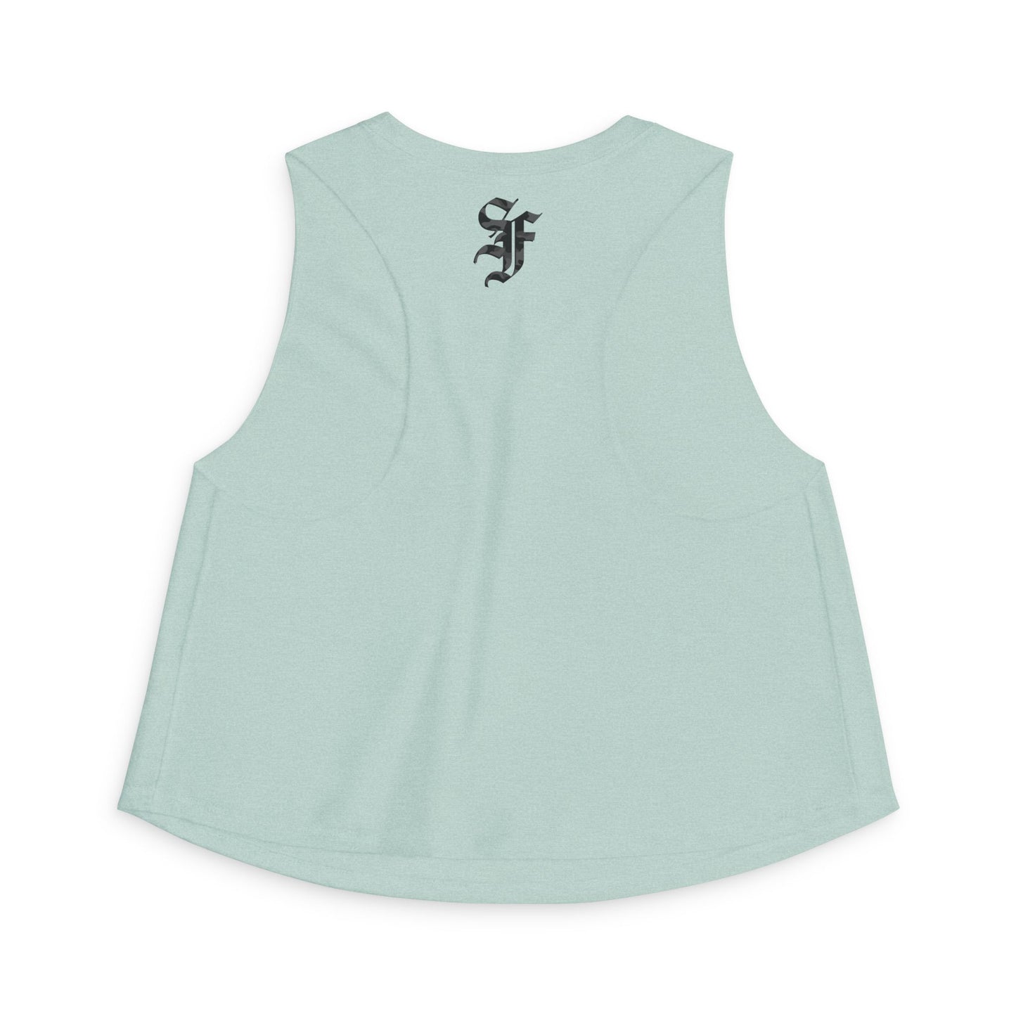 Women's Crop Top - Vintage 'Working Dog Society' Graphic Tank Top