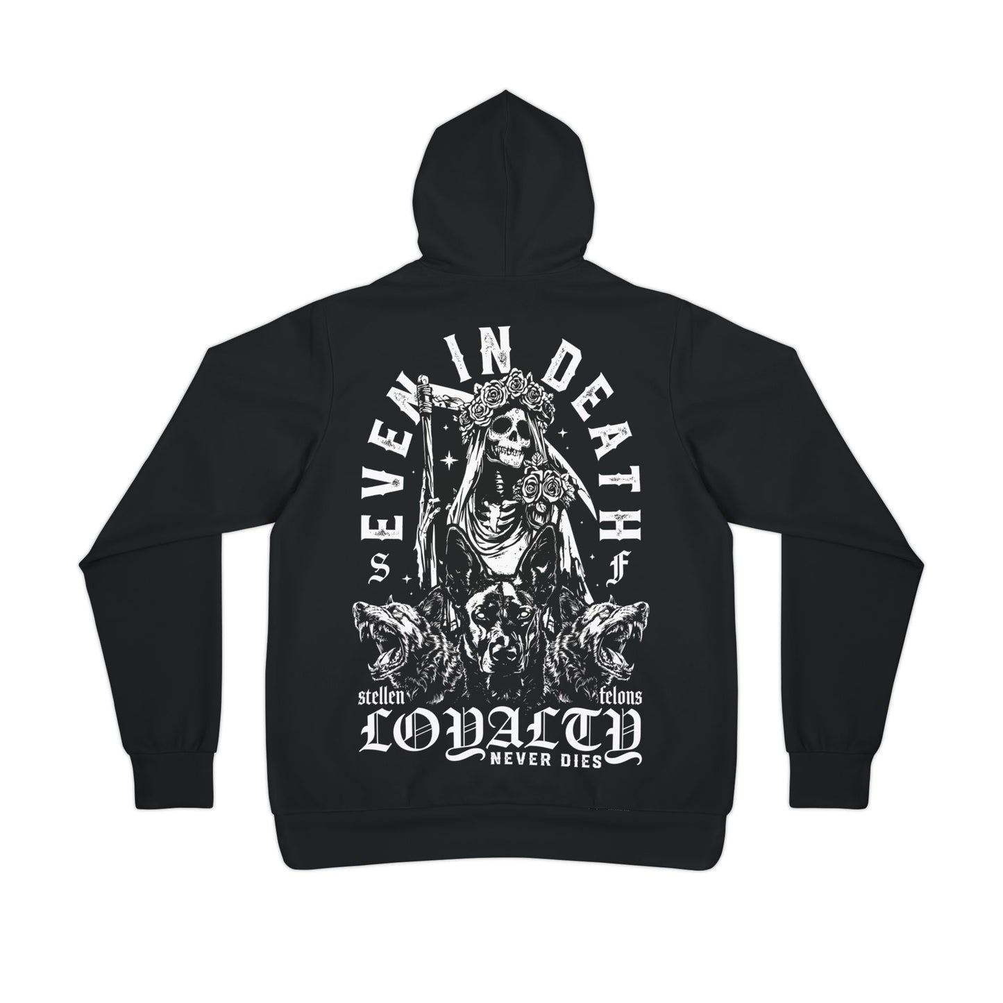 Loyalty Never Dies Hoodie B&W