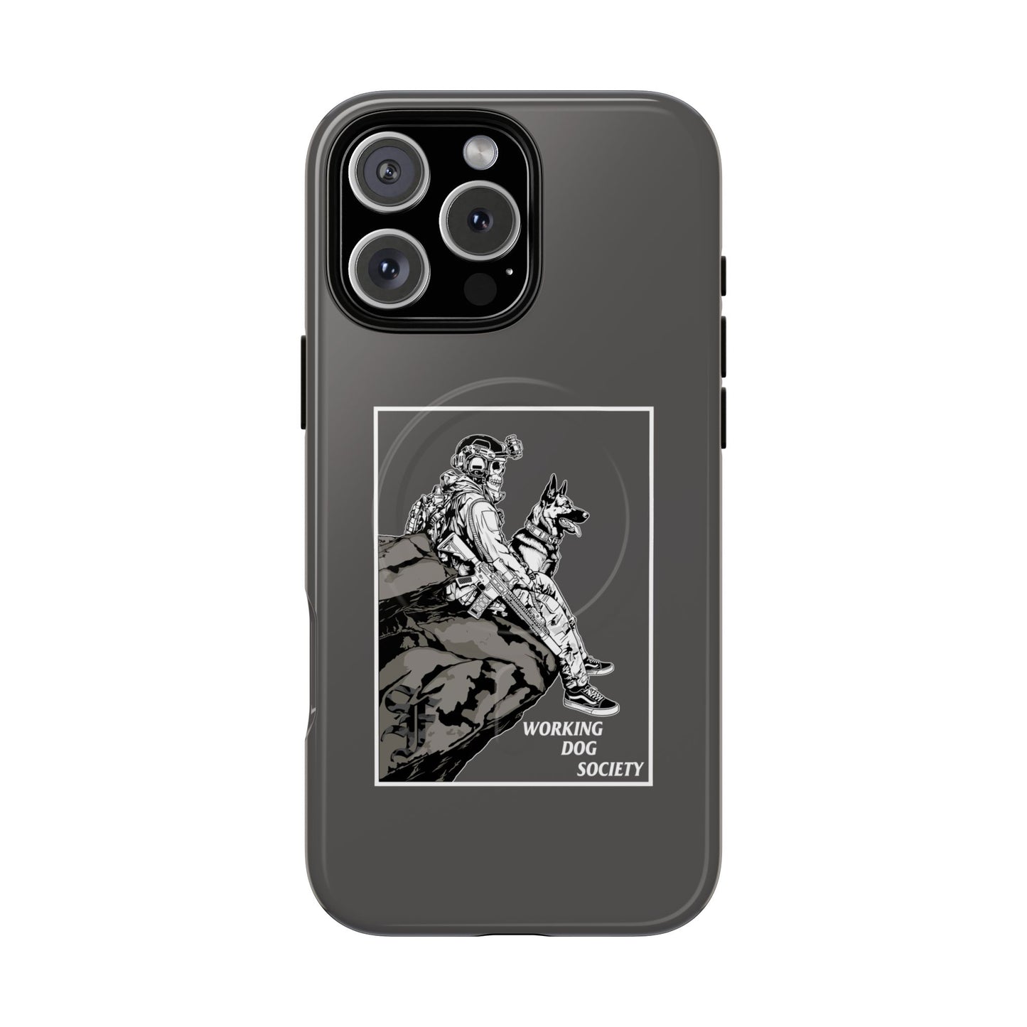 Phone Case — 'Working Dog Society' Tough Magnetic Protective Case