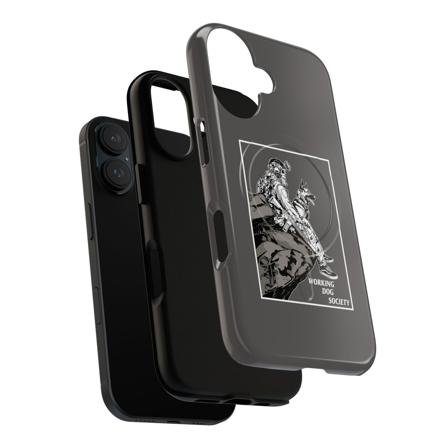 Phone Case — 'Working Dog Society' Tough Magnetic Protective Case