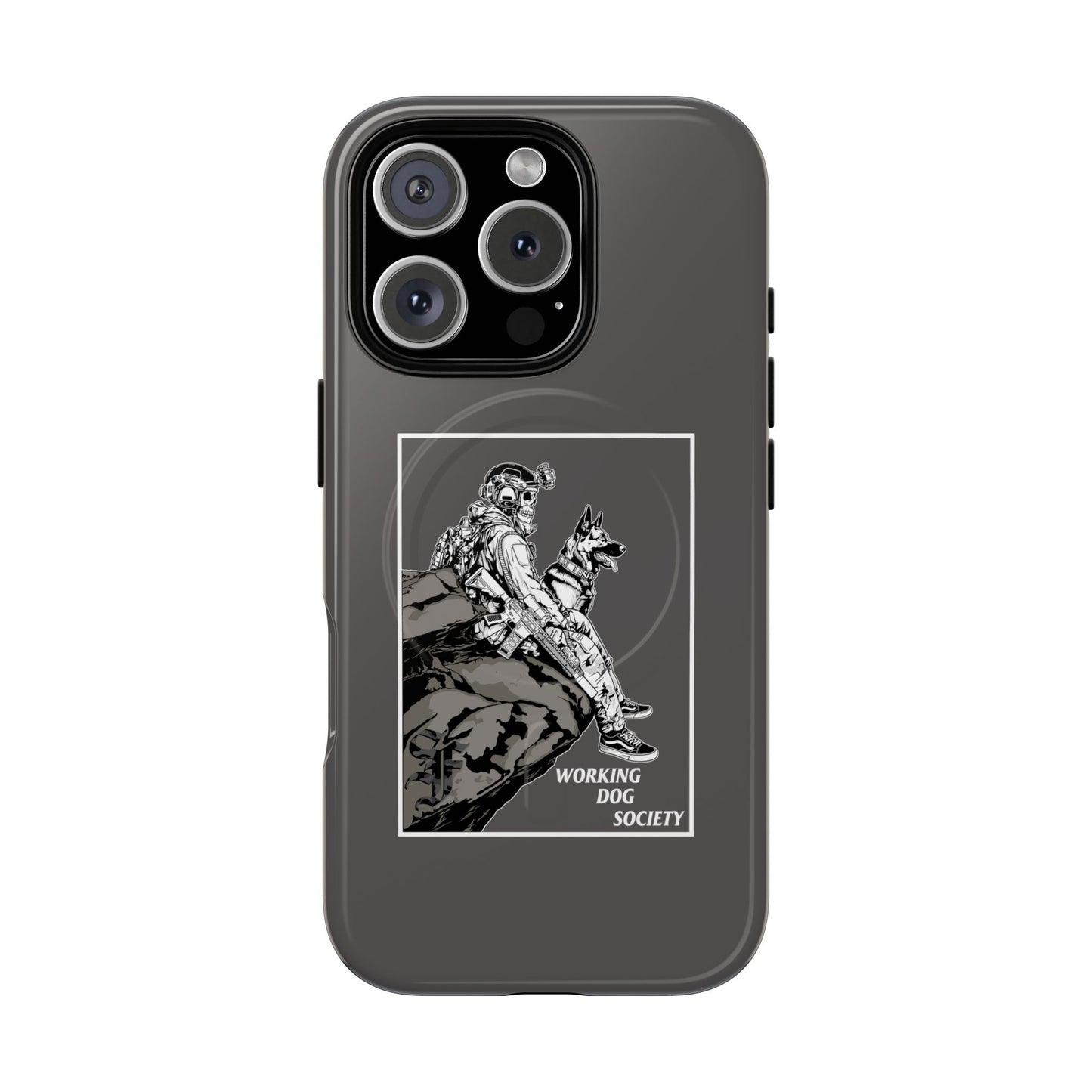 Phone Case — 'Working Dog Society' Tough Magnetic Protective Case