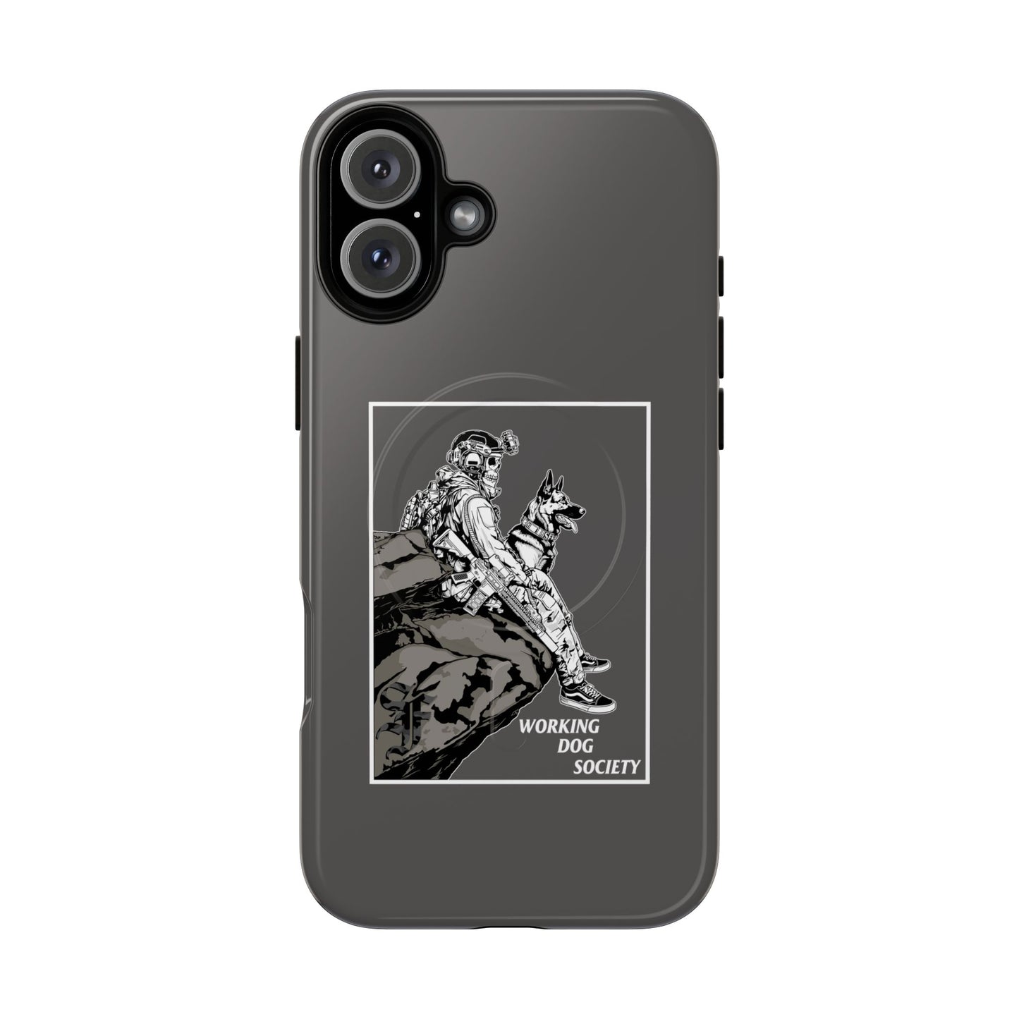 Phone Case — 'Working Dog Society' Tough Magnetic Protective Case
