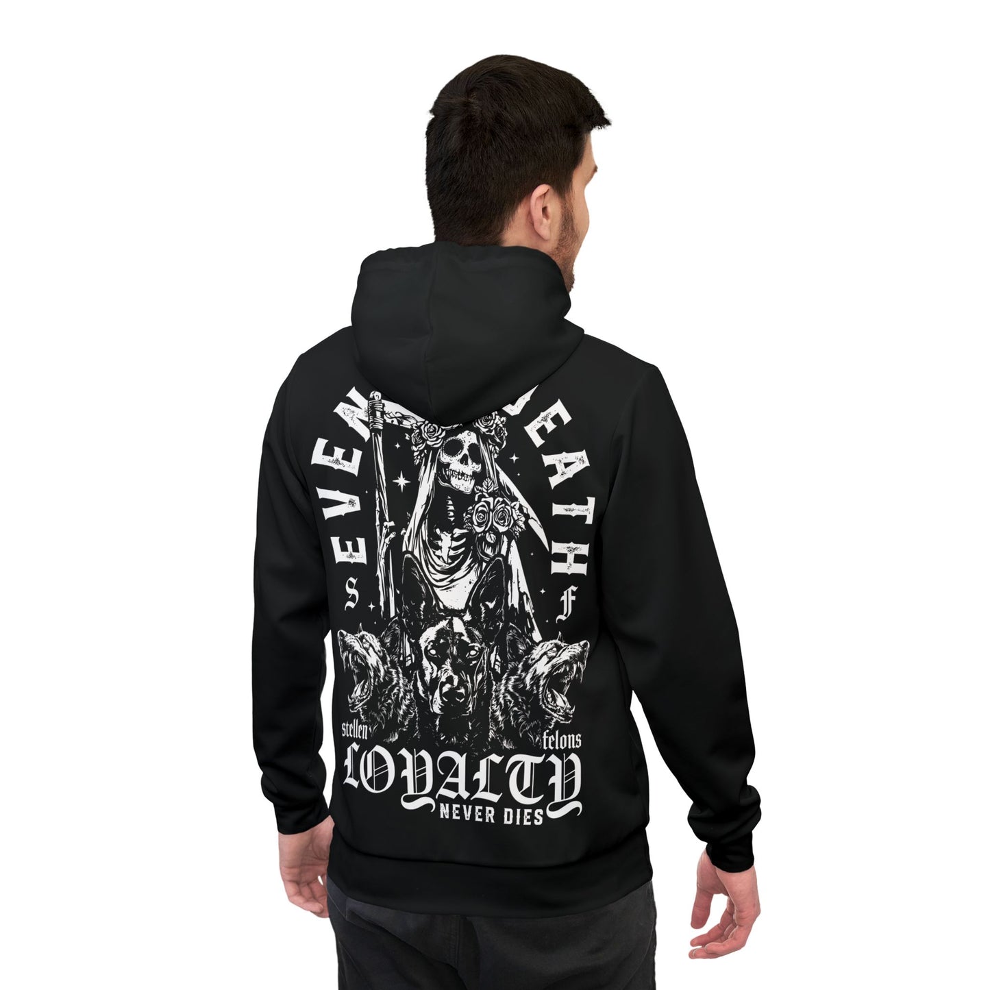 Loyalty Never Dies Hoodie B&W