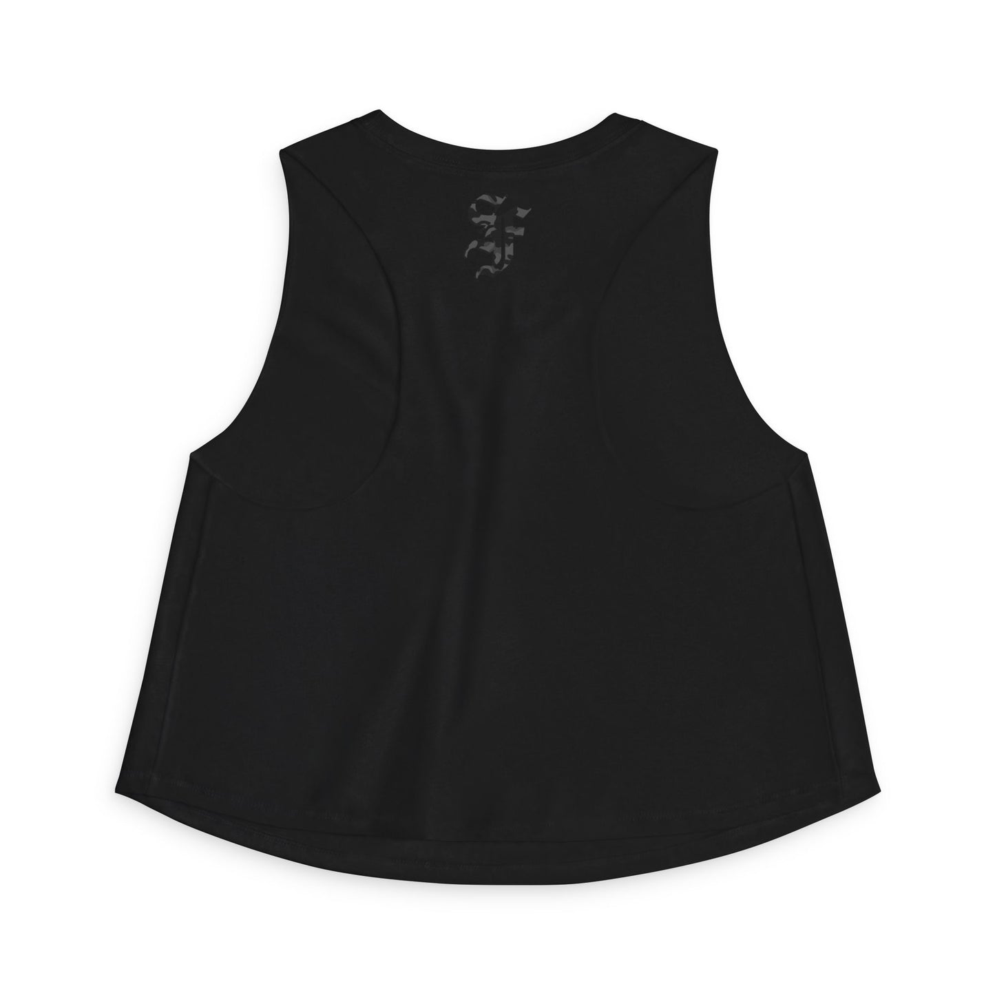 Women's Crop Top - Vintage 'Working Dog Society' Graphic Tank Top
