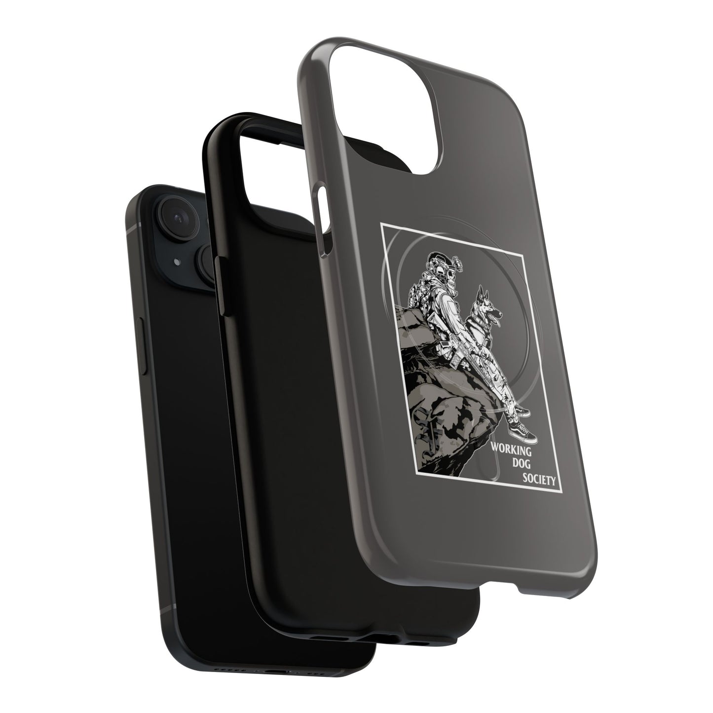 Phone Case — 'Working Dog Society' Tough Magnetic Protective Case